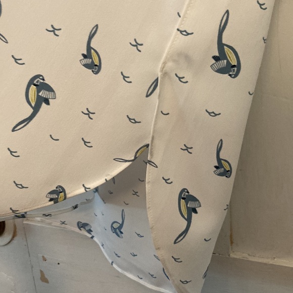 Loft bird print blouse - Picture 2 of 4